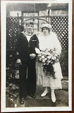 Rppc wedding day for sale  FROME