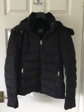 Zara black hooded for sale  WITHAM