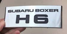 2003-2009 Subaru Legacy Outback H6 logotipo motor boxer emblema emblema EZ30 04 05 06 comprar usado  Enviando para Brazil