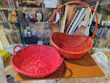 Cesti vimini rosso usato  Ragusa
