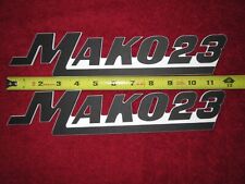 Mako boat emblems for sale  Seminole