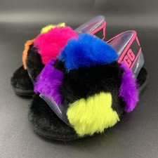 Sandália UGG FLUFF YEAH SLIDE TODDLER 7 PONTOS DE FESTA SLINGBACK TAMANHO 7T  comprar usado  Enviando para Brazil