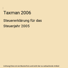 Taxman 2006 steuererklärung gebraucht kaufen  Trebbin