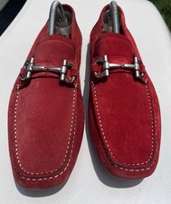 Salvatore ferragamo red for sale  Roselle