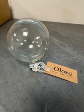 Clear glass fillable for sale  BIRKENHEAD