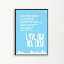 Poster quadro calcio usato  Nardo