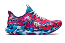 Tênis de corrida feminino ASICS 6.5 B NOOSA TRI™ 14 em rosa diva/azul índigo, usado comprar usado  Enviando para Brazil