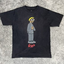 🔴 Camisa Wu-Tang tamanho médio Rza Simpsons rara abade desenho animado WuTang comprar usado  Enviando para Brazil