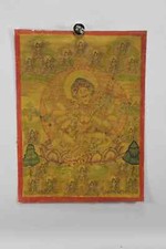 Thangka divinità asiatica usato  Arezzo