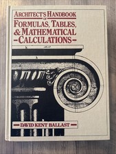 Architect handbook formulas for sale  Rochester
