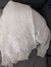 Große weiße gardine gebraucht kaufen  Völklingen