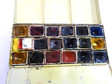 Usado, CAIXA PALETA ARTISTA AQUARELA ANTIGA WINSOR & NEWTON RATHBONE PLACE LONDRES comprar usado  Enviando para Brazil