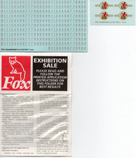 Unused fox transfers for sale  BANFF