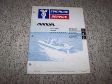 1978 Evinrude Motor de popa elétrico loja serviço manual guia comprar usado  Enviando para Brazil