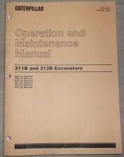 LIVRO MANUAL DE OPERAÇÃO E MANUTENÇÃO DA ESCAVADEIRA CAT CATERPILLAR 311B 312B comprar usado  Enviando para Brazil