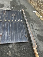 Metal gate post for sale  BRADFORD