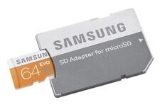 Usado, Samsung EVO 64GB XC Microsd Classe 10 Micro Sd Cartão De Memória UHS-1 Com Adaptador Sd 64G comprar usado  Enviando para Brazil