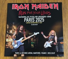 IRON MAIDEN Run For Your Lives Paryż Francja 2025 2nd Night Bruce Dickinson 2CD na sprzedaż  Wysyłka do Poland