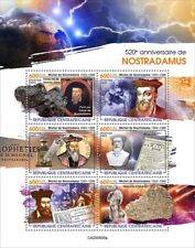 Folha de selos NOSTRADAMUS astrólogo/astrônomo/meteoro/espacial (2023 África Central) comprar usado  Enviando para Brazil