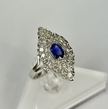 Bague marquise gris d'occasion  Paris XII