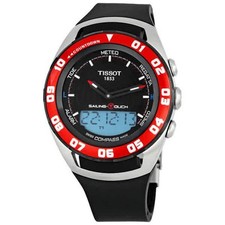 Relógio masculino Tissot Sailing Touch mostrador preto T0564202705100 comprar usado  Enviando para Brazil