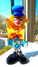 Glas clown murano gebraucht kaufen  Hennef