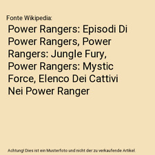 Power rangers episodi gebraucht kaufen  Trebbin