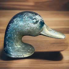 Antigo "Ducky" Kirby Beard & Co Paris abridor de garrafas metal fundido pintado a frio 5x3,25”, usado comprar usado  Enviando para Brazil