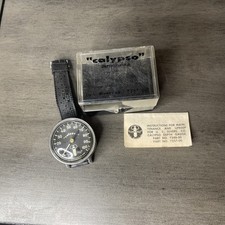 EUA Relógio de pulso Divers Co. Calypso indicador medidor de profundidade 7248-0) Aqua-lung comprar usado  Enviando para Brazil
