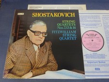Shostakovich string quartets for sale  BRISTOL