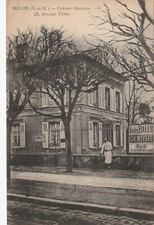 Postcard melun avenue d'occasion  Expédié en Belgium