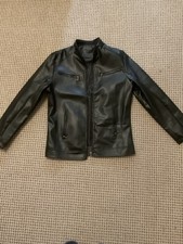 Herren lederjacke schwarz gebraucht kaufen  Berlin