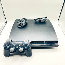 CONSOLE SONY PS3 SLIM 160 GB CECH-3004A 💎+ CONTROLLER WIRELESS CAVI PERFETTA 🎁 comprar usado  Enviando para Brazil