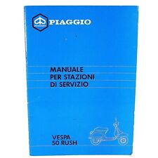 Usado, PIAGGIO Vespa 50 Rush Scooter Manual Língua Italiana OEM 38 Páginas - Reino Unido comprar usado  Enviando para Brazil