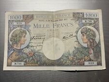 Banconota 1000 franchi usato  Genova