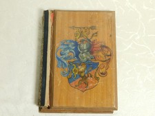 Holzmappe adels wappen gebraucht kaufen  Wilhelmsdorf