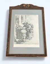 Rembrandt etching print for sale  Torrance