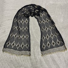 Beaded long scarf for sale  ROTHERHAM