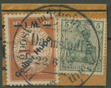 Deutsches reich 1912 gebraucht kaufen  Gleichen