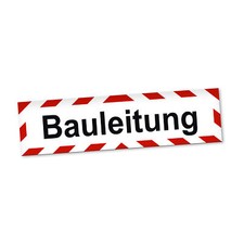 Bauleitung magnetschild auto gebraucht kaufen  Leipzig