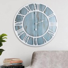 Moderne runde wanduhr gebraucht kaufen  Hamburg