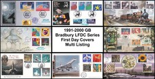 Capas de primeiro dia 1991-2000 GB Bradbury LFDC Series FDC - Vários anúncios comprar usado  Enviando para Brazil
