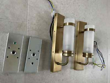 brass 2 lights wall for sale  EASTBOURNE