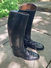 Vintage leather hunting for sale  OLDHAM