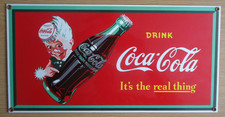 Coca cola emailschild gebraucht kaufen  Gschwend