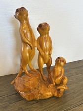 Trio resin meerkats for sale  MARYPORT