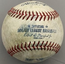 Usado, Bola usada Chicago Cubs Wrigley Field MLB Rob Manfred prática de rebatidas de beisebol comprar usado  Enviando para Brazil