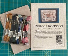 Rebecca Robinson 1821 - Kit de amostrador de reprodução histórica The Scarlet Letter comprar usado Rebecca Robinson 1821 - Kit de amostrador de reprodução histórica The Scarlet Letter comprar usado  Enviando para Brazil