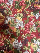 Vintage fabric 38x38cm for sale  EXETER