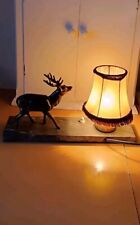 Tischlampe hirsch marmorplatte gebraucht kaufen  Saarbrücken